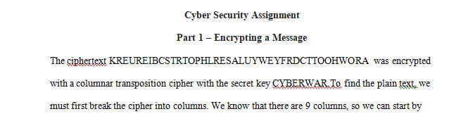 Demonstrate mastery of fundamental cryptography concepts