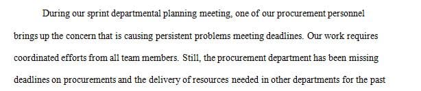 Describe a circumstance where it was necessary to clearly frame a problem