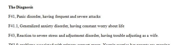 Diagnosis of Anxiety Disorders and Obsessive-Compulsive and Related Disorders