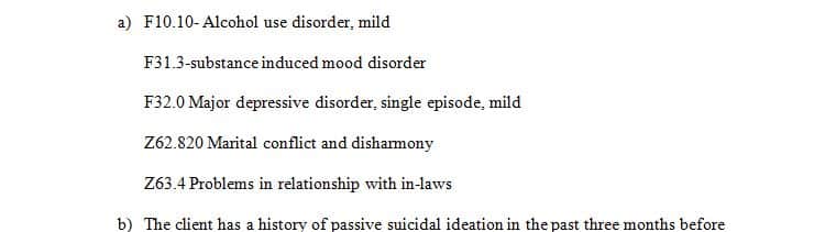 Diagnosis of Substance-Related and Addictive Disorders