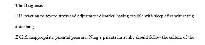 Diagnosis of Trauma- and Stressor-Related Disorders and Dissociative Disorders