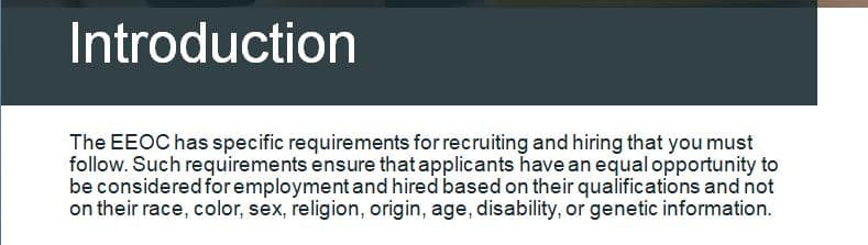 During a recent interview with a new hire a candidate was asked several discriminatory interview questions