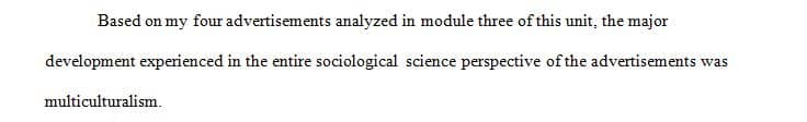 Identify a major development that occurred in one perspective of the social sciences 