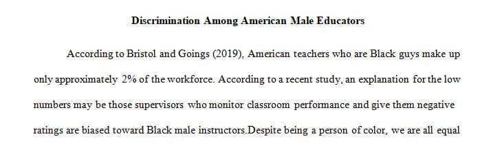Impact of the Under-representation of African American Male Administrators in K-12 Leadership