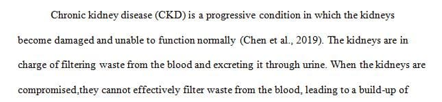 Investigate one of the following disease processes
