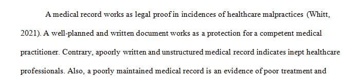 Patient Records in Legal Cases