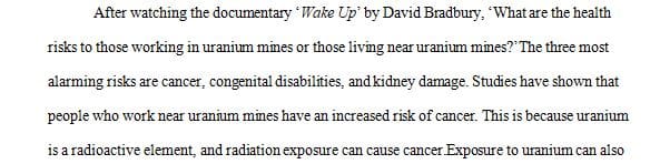 Radiation and its impact on health in the workplace and in the general environment.