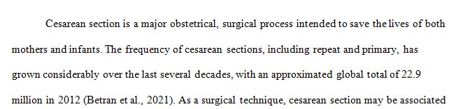 Research Critiques and PICOT Question Guidelines