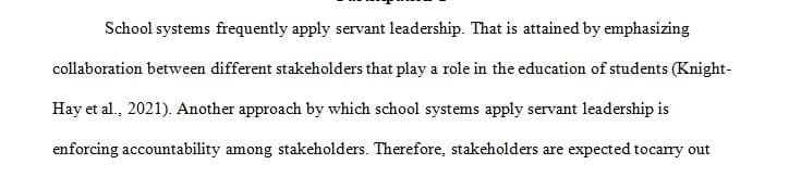 Servant Leadership and Radical Servant Leadership