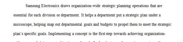 The operations and implementation departments would like you to go over the following sections of the business plan