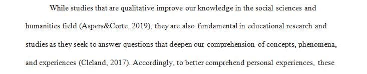 There are several unique characteristics of qualitative research that make it distinct from quantitative research.
