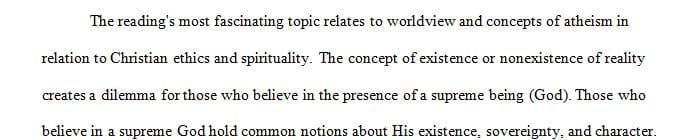 What aspects of the topic readings do you find the most interesting