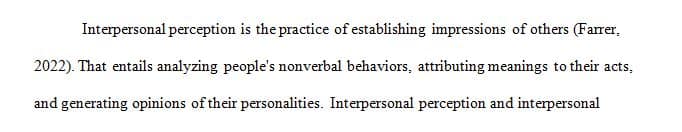 Would improving your interpersonal perception skills result in an improvement of your relationship with your partner