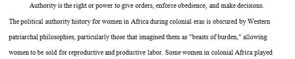 Write an essay of roughly 1,000 words on colonial rule in Africa