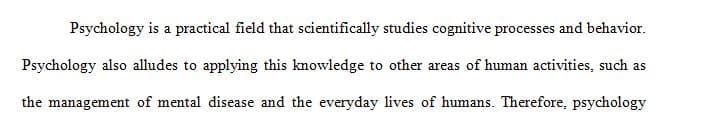 You are now aware that psychology is a science, committed to the empirical study of behavior