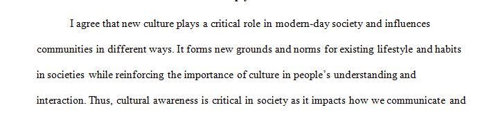 Culture has more of an influence than most people think