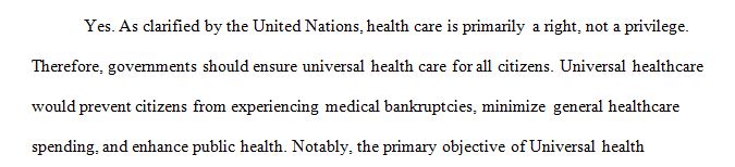 Health economics and financing are major areas that require continuous attention and improvement in global health access and quality.