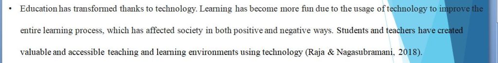 Imagine you are asked to make a presentation to your coworkers about technology and how technology influences society
