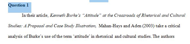 Read Kenneth Burke’s Attitude at the Crossroads of Rhetorical and Cultural Studies