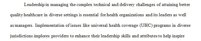 Research case studies that focus on leadership strategy systems thinking or improvement opportunities in healthcare