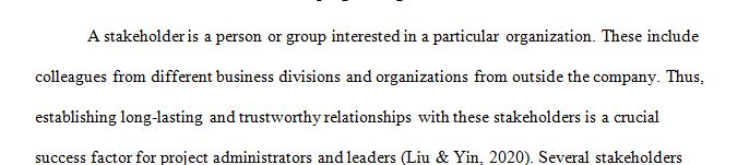 Sector Stakeholders Identifying and Cultivating
