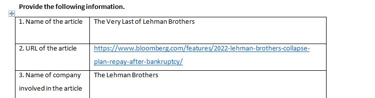 Select an article that discusses corporate culture and governance of the company or business organization