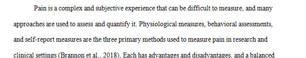 What are the advantages and disadvantages of physiological measures