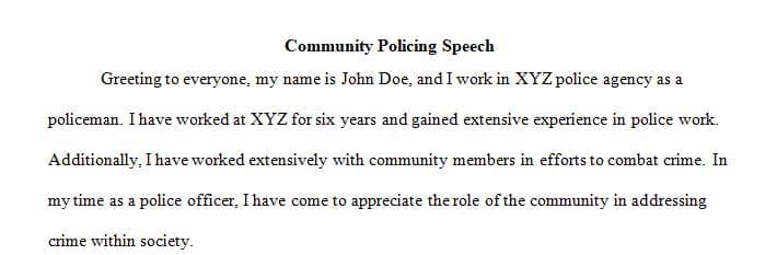 The community-police partnership is vital to the success of the criminal justice system in preventing and investigating crime