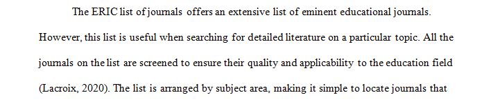 Consider a topic you might explore for your capstone project and develop a search strategy for locating relevant literature on the topic