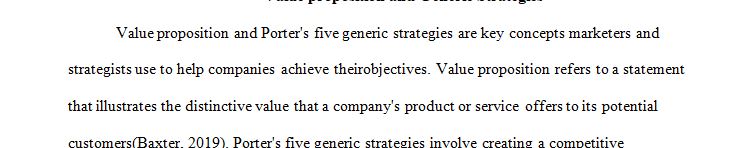 Marketers use the term ‘Value Proposition’ when discussing the various approaches a company might take when seeking to attract customers