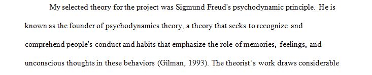 Psychology : Personality Theories