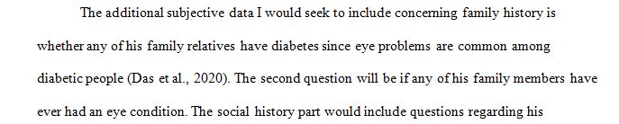 A 79-year-old male remarks on his first visit that he has noticed a gradual decrease in vision in both his eyes since last year