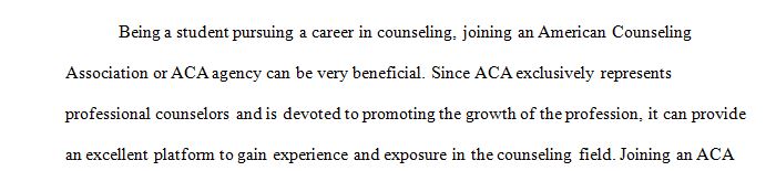 Adam ChmaraI feel like joining any agency of the ACA