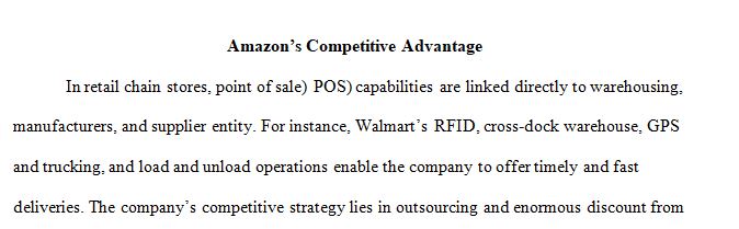 An Organization's Competitive Advantage 