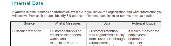 Complete Part B of the Strategic Marketing Plan.