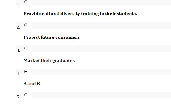 Counselor training programs responsibility