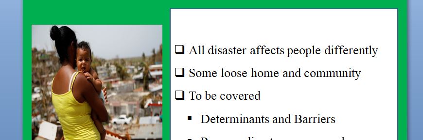 Answer preview to
APA
words
Develop a disaster recovery plan to lessen health disparities and improve access to community services after a disaster
