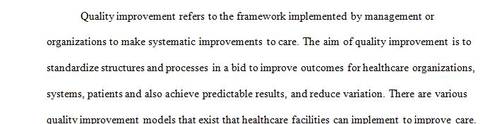 Identify improvement opportunities based on performance measurement.