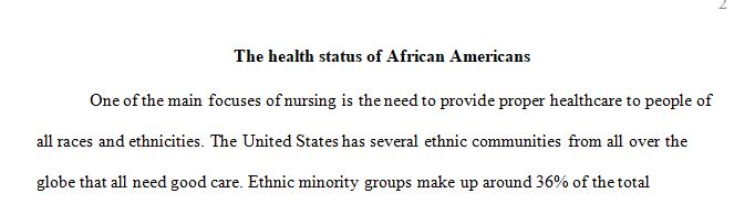Select an ethnic minority group that is represented in the United States