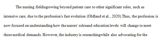 The Future of Nursing 2020-2030 Charting a Path to Achieve Health Equity,