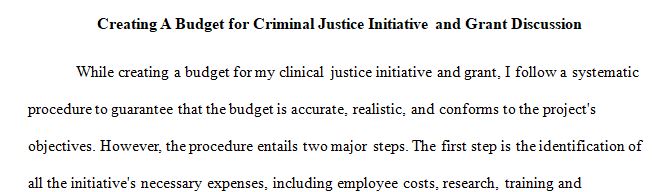 An assistant to a financial officer conducts research and provides feedback on budget items  