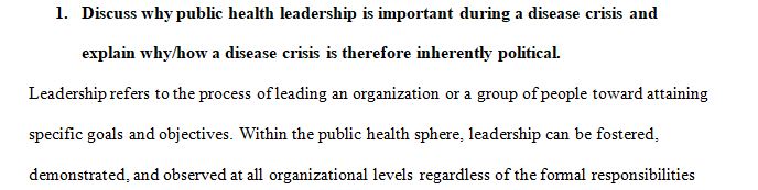 How Can Preparing the Public Equate to Success