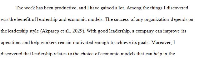 Leadership and Economic Models