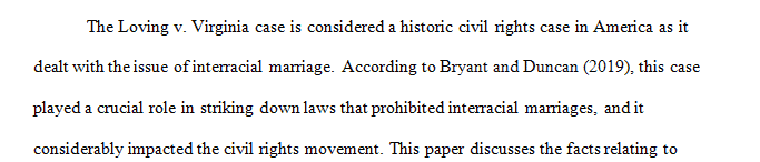 Review a fundamental Civil Rights case to see how it can impact future cases regarding similar Civil Rights issues.