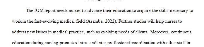 The Future of Nursing 2020-2030: Charting a Path to Achieve Health Equity