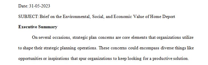Write a 2- to 3-page memo to the CEO of the company you’ve been assessing throughout the course
