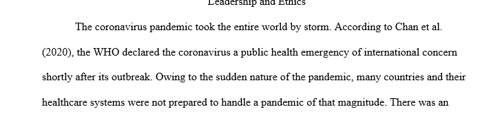 COVID 19 has dumped an awesome burden on healthcare agencies in providing care to patients.