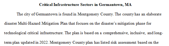 Critical Infrastructure (State and Local Level)