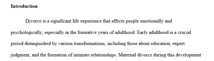 Explain (introduce) a lifespan development event