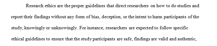 Give one example of ethical misconduct, give examples of why you think